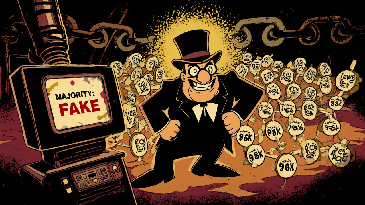 Sybil Attack on Peer-to-Peer Networks: How Fake Nodes Threaten Blockchain Security