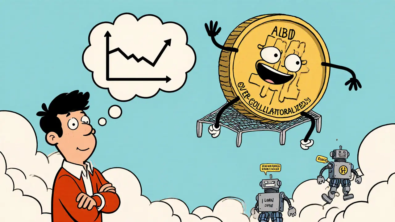 Friendly ABD coin offers safety net to borrower as liquidation robots pause due to low interest rate