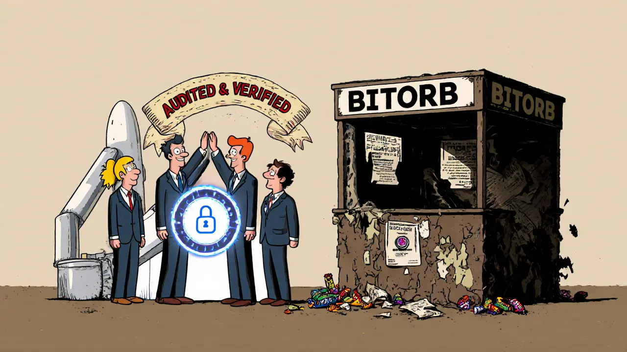 Modern verified launchpad contrasts with crumbling 2021 crypto booth