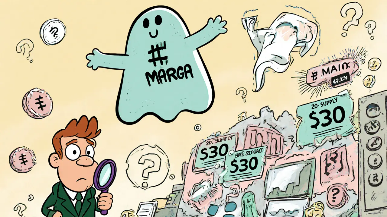 What is Margaritis (MARGA) crypto coin? The truth behind a token with zero supply