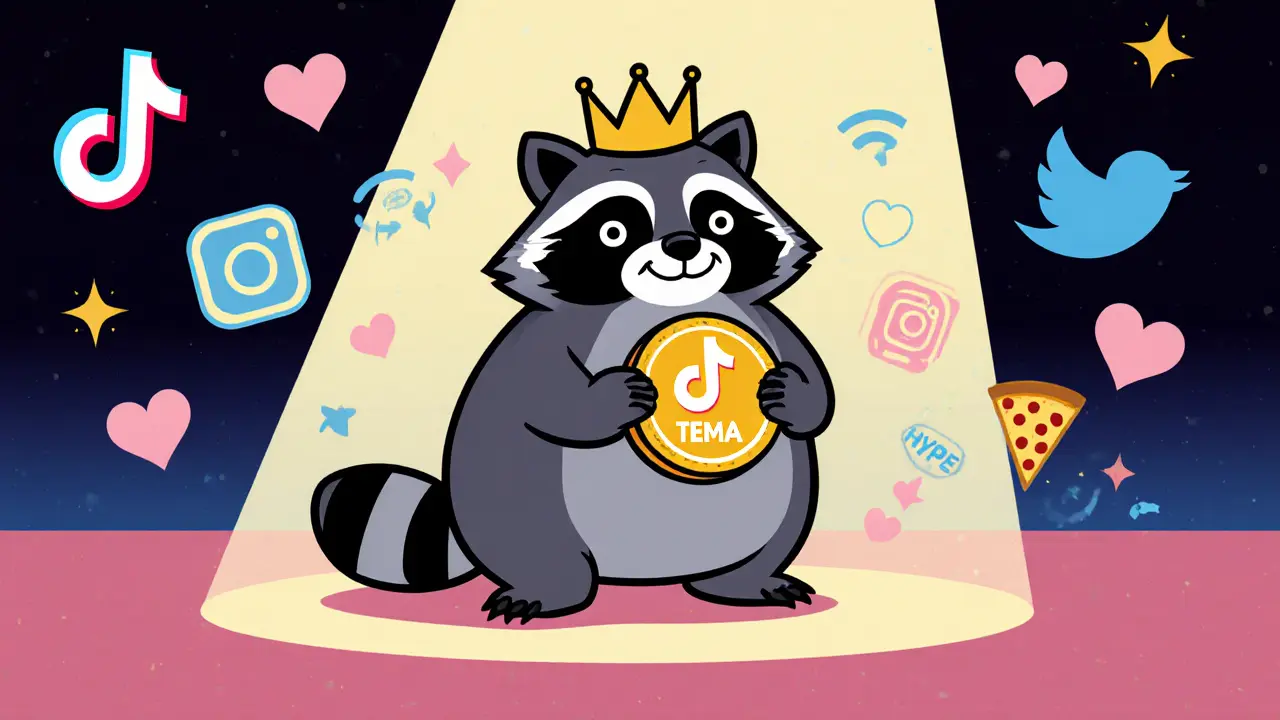 What is Tema (TEMA) crypto coin? All you need to know about the viral raccoon meme token
