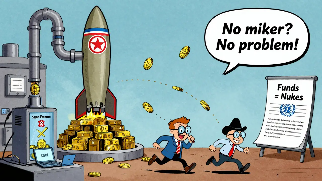 Missile made of Bitcoin fueled by stolen crypto, analysts chasing trails