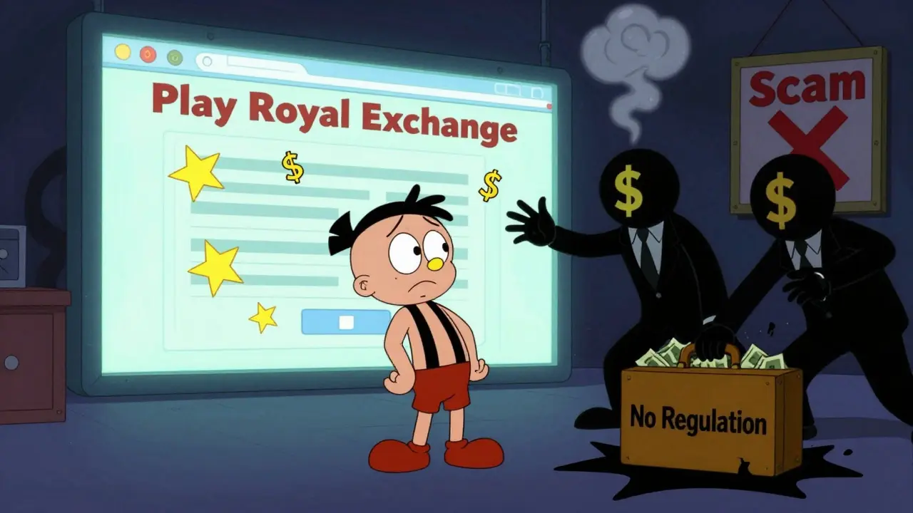 Play Royal Exchange Crypto Exchange Review: Why This Platform Is a Red Flag