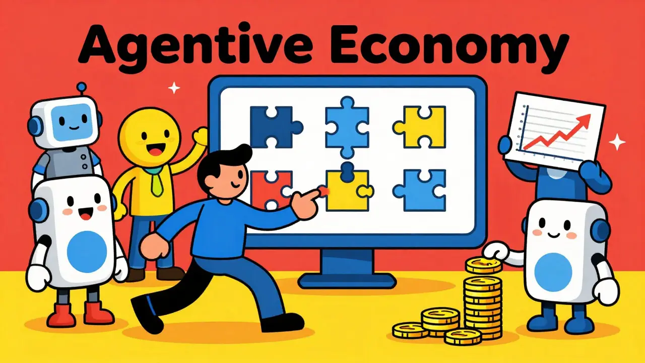 People easily building AI agents using a no-code puzzle interface